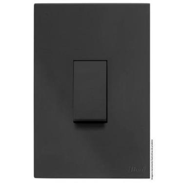 Imagem de Cj Int. Vertical 4X2 Recta Home Grafite Satin Fosco