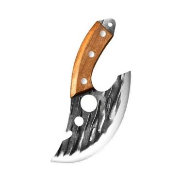 Imagem de Conjunto De Facas De Cozinha Em Aço Inoxidável Forjadas À Mão, Faca De