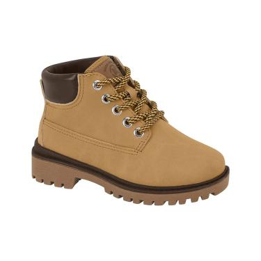 Imagem de Bota Coturno Infantil Masculina Mostarda Café Molekinho 2144.214