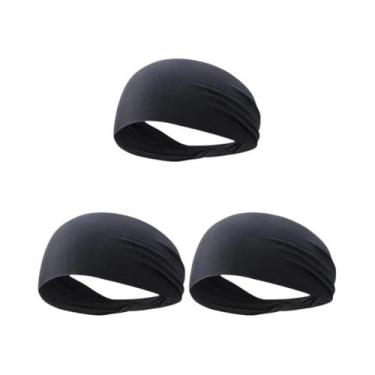 Imagem de Faixas De Cabeça Elásticas Unissex Para Esportes, Corrida, Basquete, F
