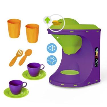 Imagem de Brinquedo Cafeteira Color Chefs Com Som e Luz Usual  - USUAL PLASTIC -