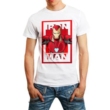 Imagem de Camiseta heróis hulk batman capitão américa coringa deadpool camisa ma