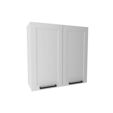 Imagem de Armário Aéreo Cozinha Modulado Cz-3314 C- 2 Portas 80cm Branco - Tecno Mobili