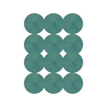 Imagem de Jogo Americano Verde 37cm Kit 12 Rafimex