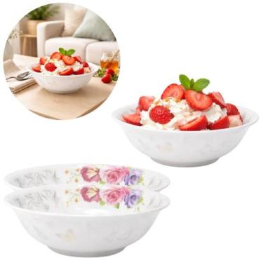 Imagem de 2 Tigelas Melamina 17,5cm Ideal Restaurante Hotel Buffet - Emilar