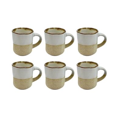 Imagem de Conjunto 6 Xícaras de Café em Cerâmica 100ml ES0003 BTC