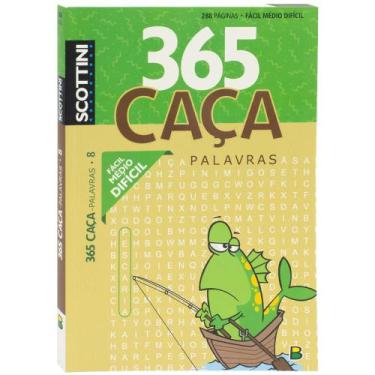 Imagem de Livro - Scottini 365 Caça-palavras (288p) N.8