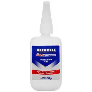 Imagem de Cola Instantânea alfacell Alta Viscosidade 20g - IMPORIENTE