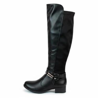 Imagem de Bota Mississipi Cano Longo Montaria REF:J0331, Preto, 34
