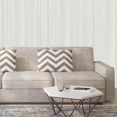 Imagem de Papel De Parede Madeira Lâmina Cinza Autocolante Sala Quarto