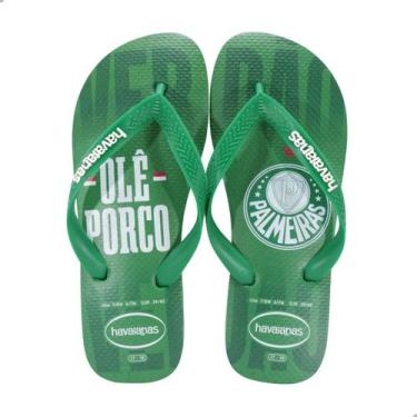 Imagem de Chinelo Havaianas Top Times Palmeiras Verde, V2, 2703 palmeiras verde 