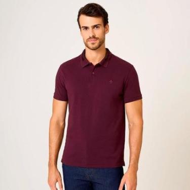 Imagem de Camisa Polo Dudalina Jacquard Masculino-Masculino