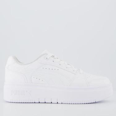Imagem de Tênis Puma Rebound Femme Low Bdp Feminino Branco, 36