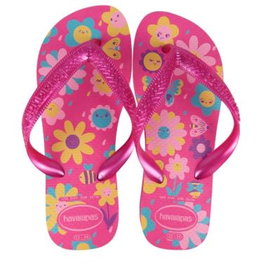 Imagem de CHINELO HAVAIANAS INFANTIL FLORES 4000052-Unissex