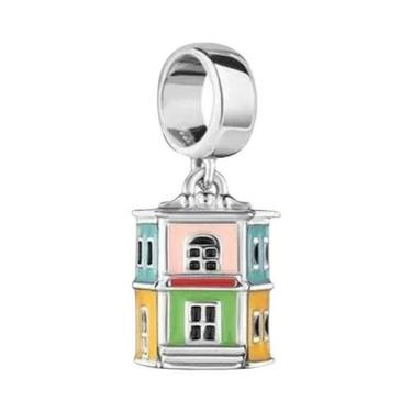 Imagem de Pingente De Prata 925 Para Pulseira De Berloques De Viagem, Conta Pend