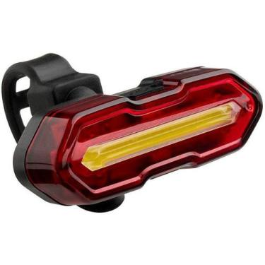 Imagem de Sinalizador Para Bicicleta Dianteiro Traseiro Atrio Usb