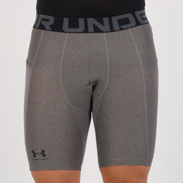 Imagem de Bermuda de Compressão Under Armour Heatgear Cinza-Masculino