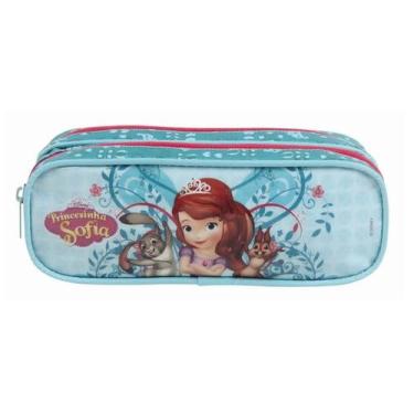 Imagem de Estojo Escolar Duplo Princesinha Sofia - Dermiwil