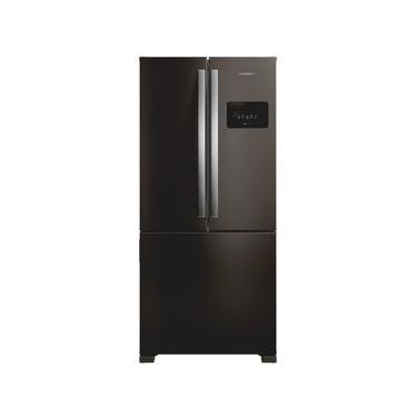 Imagem de Geladeira Frost Free French Door 3 Portas Preta Brastemp - BRO85ME