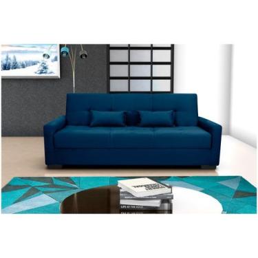 Imagem de Sofá Cama 3 Lugares Reclinável casal premium 2,03 Larg Lavinia Matrix,