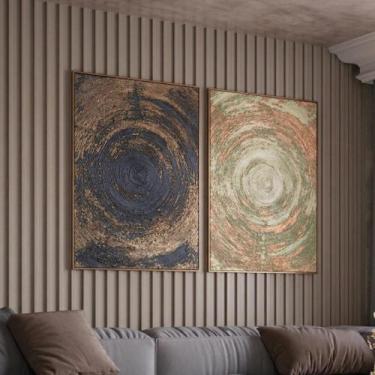 Imagem de Painel Ripado em Placa 100% MDF 89,5x183cm (1,63m²) - Dalla Costa