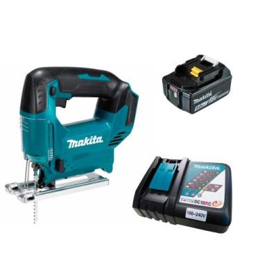 Imagem de Serra Tico Tico 18V DJV186Z C/ Bateria 5AH Makita Bivolt