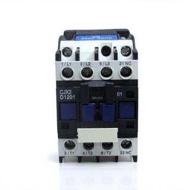 Imagem de Contator Tripolar CJX2 1201 12A 3p + 1Nf 220V - HS Automação