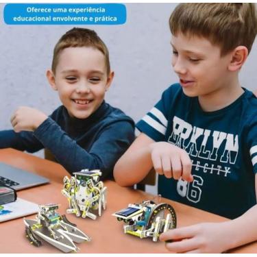 Imagem de kit de robotica robo solar 12 in 1 Educacional - Diy