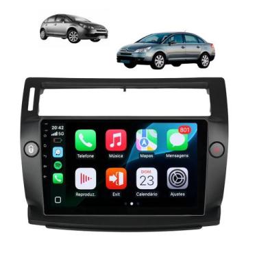 Imagem de Kit Multimídia C4 Pallas 2009 / 2014 Mold Preta 9 Pol Android Carplay 