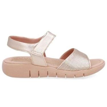 Imagem de Sandália Papete Feminina Ouro Light Usaflex UD17001-Feminino