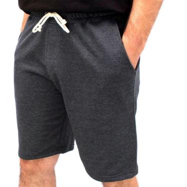 Imagem de Bermuda Aveloz Básica Cinza Escuro-Masculino
