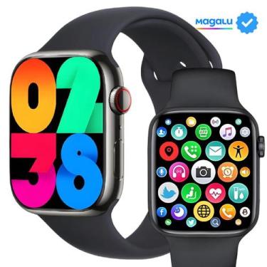 Imagem de Relógio inteligente Watch 9 Pro Lançamento 2024 Série 9 NFC GPS tela i