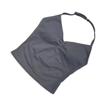 Imagem de Top De Yoga Ajustável Com Alças E Costas Abertas Para Mulheres, Com Bo