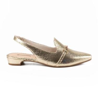 Imagem de Sapato Mississipi Feminino Slingback Metalizado ME233-Feminino