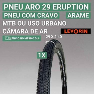 Imagem de Pneu de Bicicleta Aro 29 Levorin Eruption 2.10 2.30 2.40, 1 PNEU 2.40