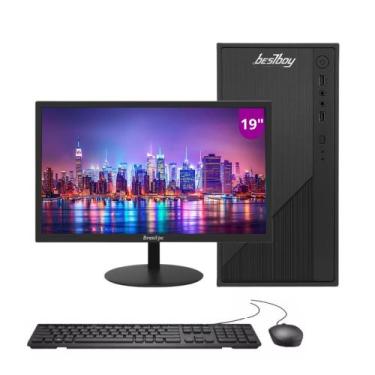 Imagem de Computador Completo BestBoy Intel Core i5 8GB RAM SSD 256GB Monitor LE