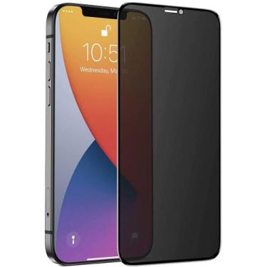 Imagem de Pelicula Ceramica 9D Anti Espião Para Iphone 12 Tela 6.1 - inboxmobile
