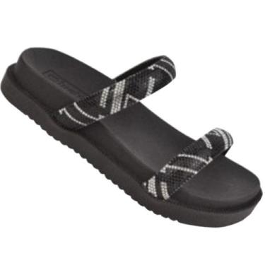 Imagem de Chinelo Papete Luelua Infantil Lara 155006 Meninas, Preto, 27/28