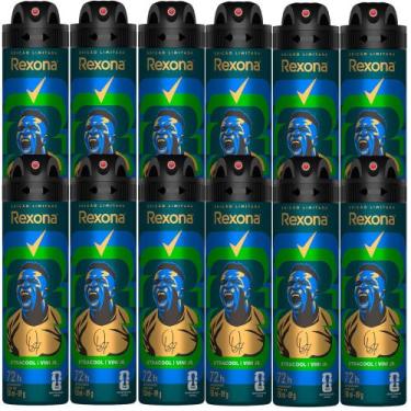 Imagem de Kit Desodorante Aerosol Rexona Xtracool 150ml - 12 Unidades