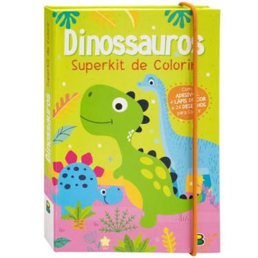 Imagem de Livro Superkit de Colorir - Todolivro -  DINOSSAURO