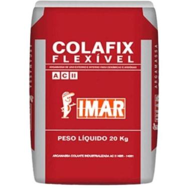 Imagem de Argamassa Colante Flexível Ac2 Colafix Pac05 Cinza para Assentamento d