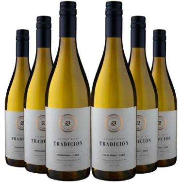 Imagem de Kit 6 Garrafas Vinho Branco Susana Balbo Tradicion Chardonnay 750ml