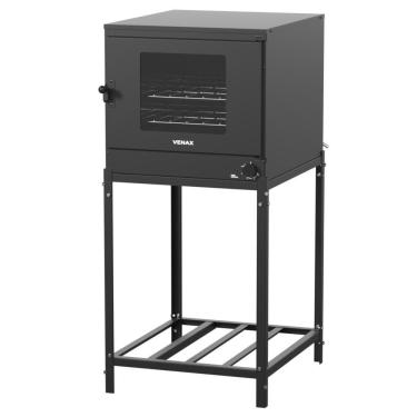 Imagem de Forno Industrial Venax Gás GLP Fi109cb Aço Carbono 109L Interno Esmaltado com Base Preto