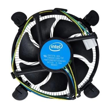 Imagem de Cooler para Processador Intel E97379-003 com Ventilador PWM 4 Pinos Compatível com LGA 1150 1151 1155 1156 em Alumínio