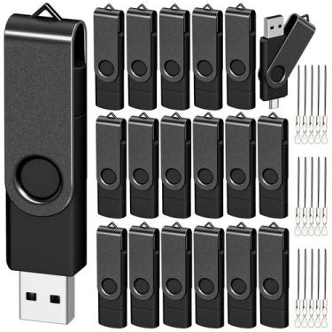 Imagem de Pen Drive EASTBULL 8GB USB-C OTG Pacote com 50 Unidades