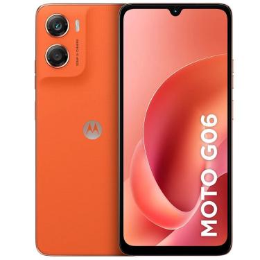 Imagem de Celular Motorola Moto G06 128GB 6,9 Polegadas Quadriband PB9U0001BR Laranja