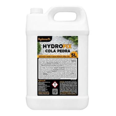 Imagem de Cola para Pedra Hydrofix Aplicação com Pedras Resistente Resina Hydronorth 5L