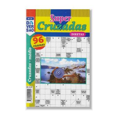 Imagem de Passatempo Palavras Cruzadas Super Cruzadas Edição 24 Médio - Coquetel