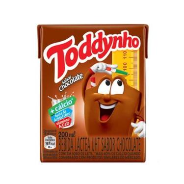 Imagem de Kit 4 Bebida Láctea Tradicional Toddynho 200ml
