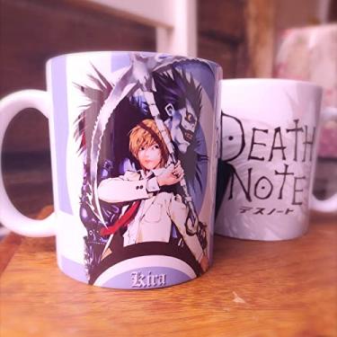Imagem de Caneca Death Note Kira e Ryuk - Personalizada em Porcelana - Presente Anime/Geek/Nerd